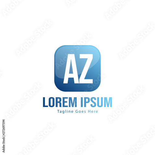 Free Download AZ Letter Logo Design. Creative Modern AZ Letters Icon Illustration - GFXLoad
