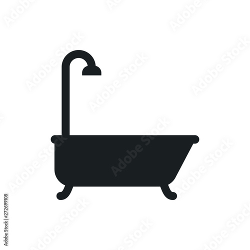 bath vector icon