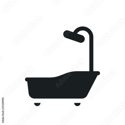 bath vector icon