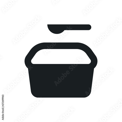 washing powder vector icon