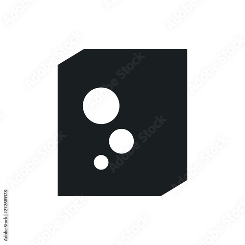 washing powder vector icon