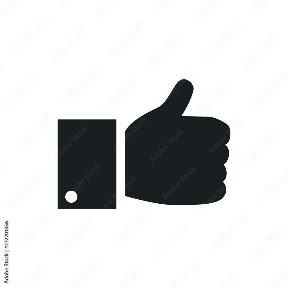 finger up vector icon finger up vector icon