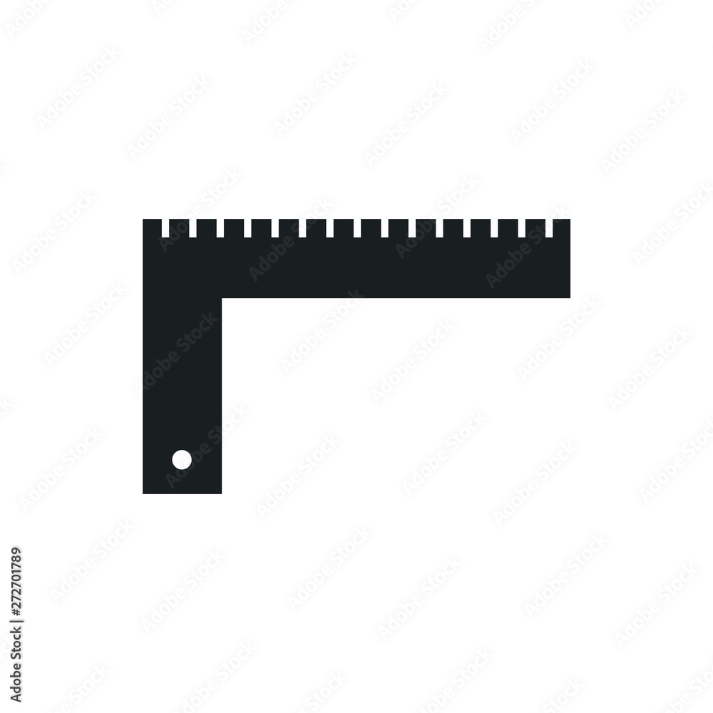 corner ruler vector icon corner ruler vector icon
