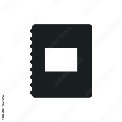 copybook vector icon