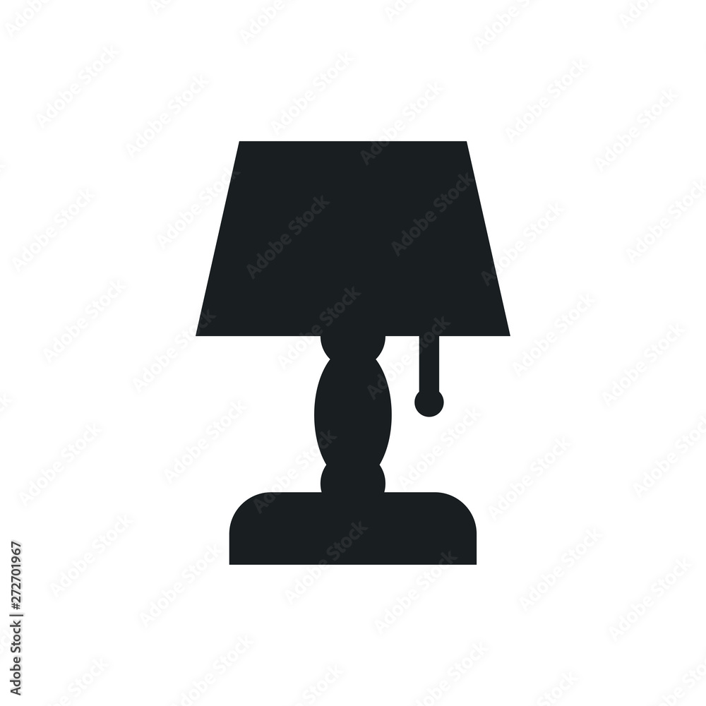 table lamp vector icon table lamp vector icon