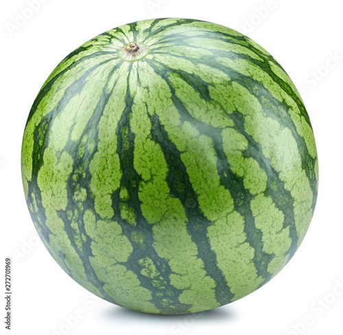 Watermelon isolated Clipping Path photo
