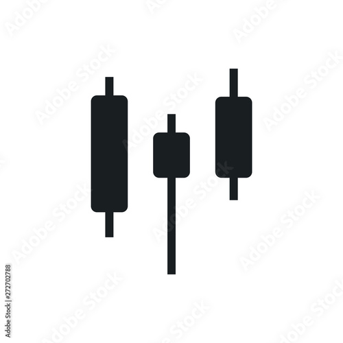 japanese candle vector icon
