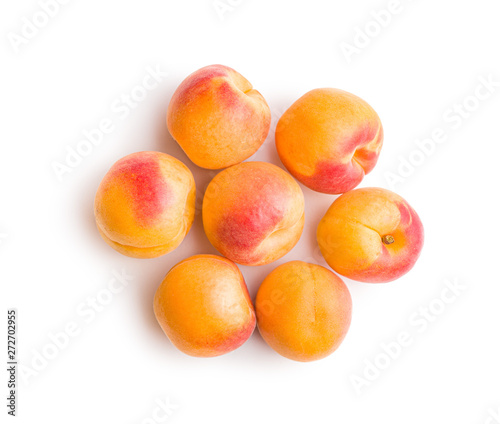 Sweet apricot fruits.