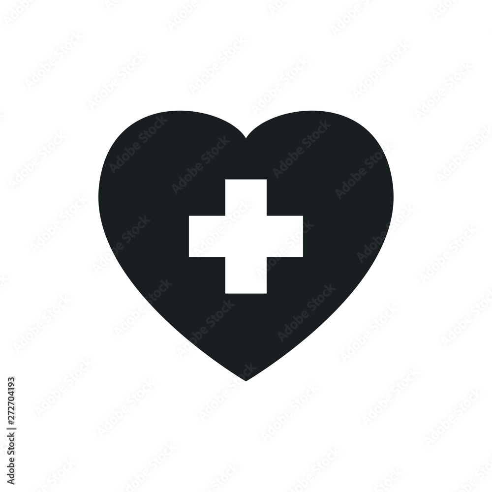 heart cross vector icon heart cross vector icon