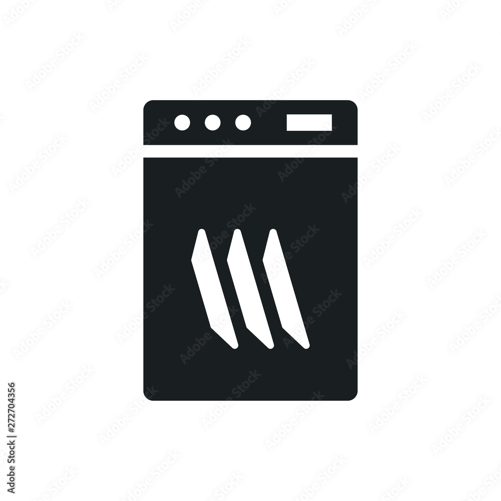 dishwasher vector icon