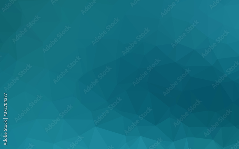 Light BLUE vector shining triangular pattern. Light BLUE vector shining triangular pattern.