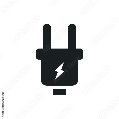 power plug vector icon