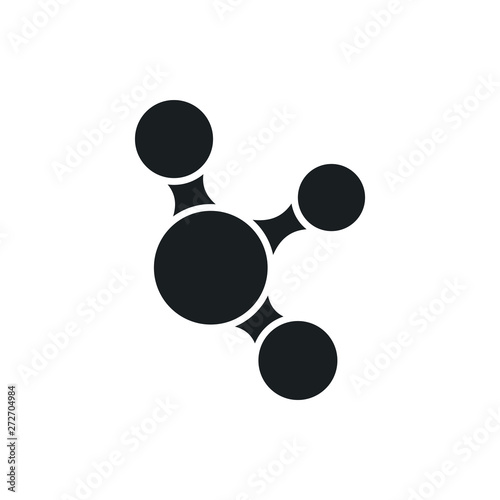 molecule vector icon