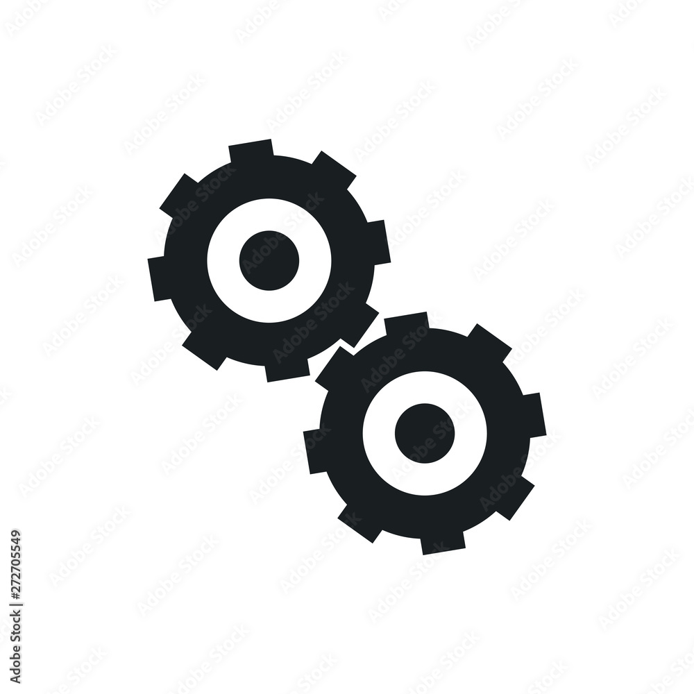 gears vector icon gears vector icon
