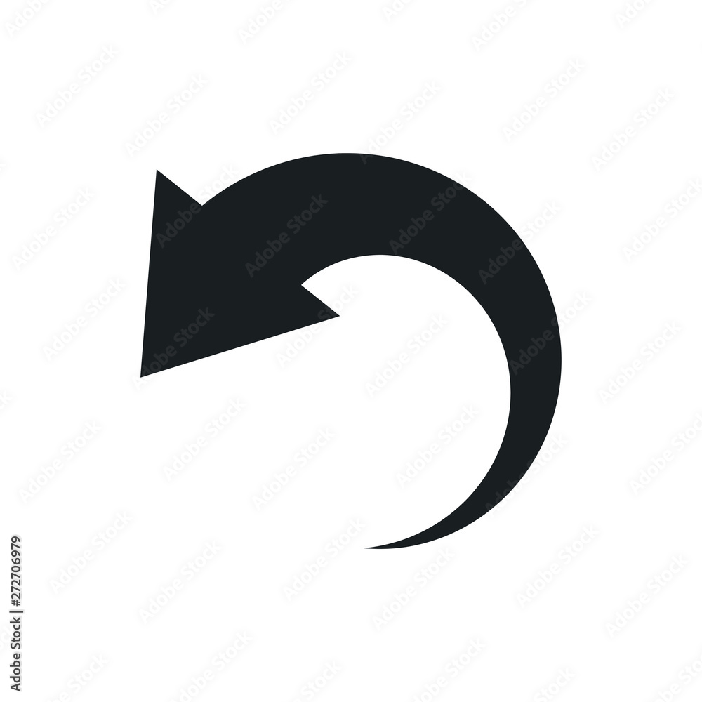 undo vector icon undo vector icon