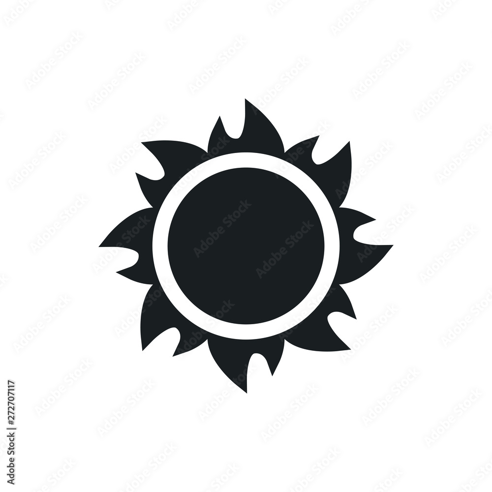 sun vector icon sun vector icon