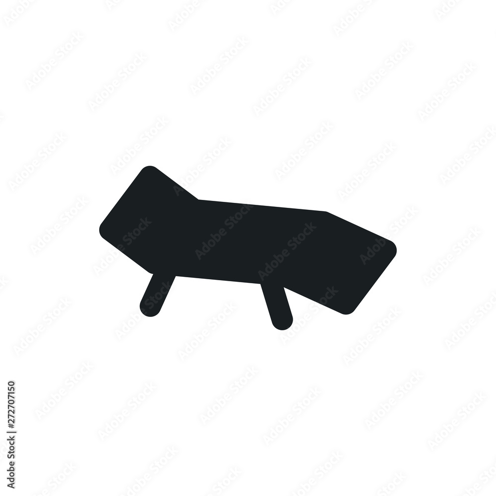 lounger vector icon lounger vector icon