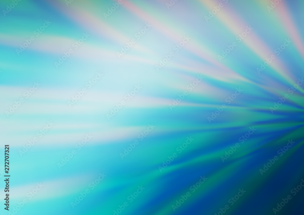 Light BLUE vector blurred background.