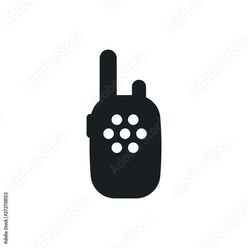 walkie-talkie vector icon
