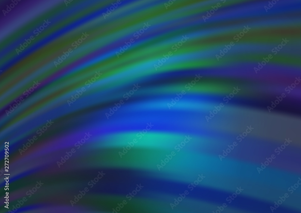 Dark BLUE vector background with lamp shapes. Dark BLUE vector background with lamp shapes.