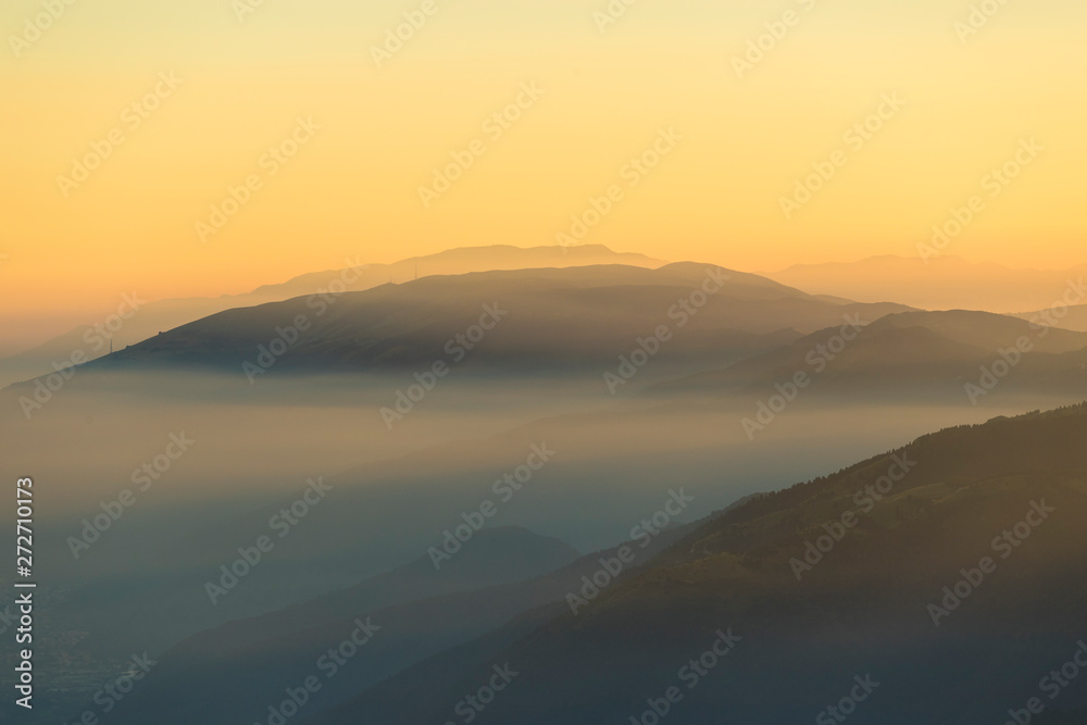 The plateau of Cansiglio / View from Mount Pizzoc The plateau of Cansiglio / View from Mount Pizzoc