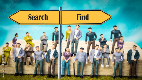 Street Sign Find versus Search