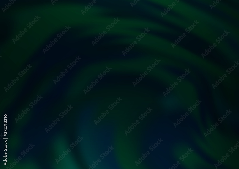 Fototapeta premium Dark BLUE vector glossy abstract background.