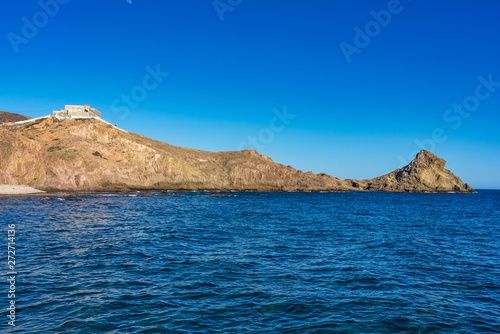 Rocky Coast of Cabo de Gata Nijar Park, Almeria, Spain