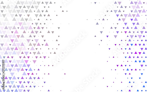 Light Multicolor, Rainbow vector cover in polygonal style.