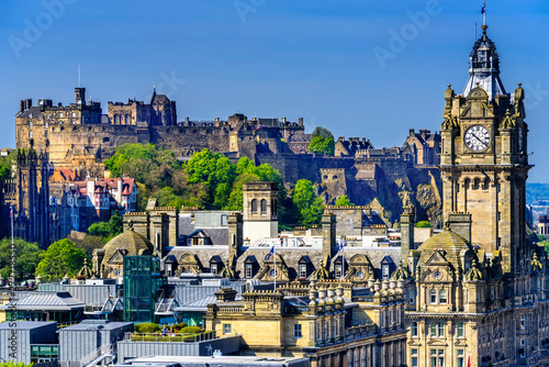 Edinburgh Castle in Edinburgh, Scotland photo