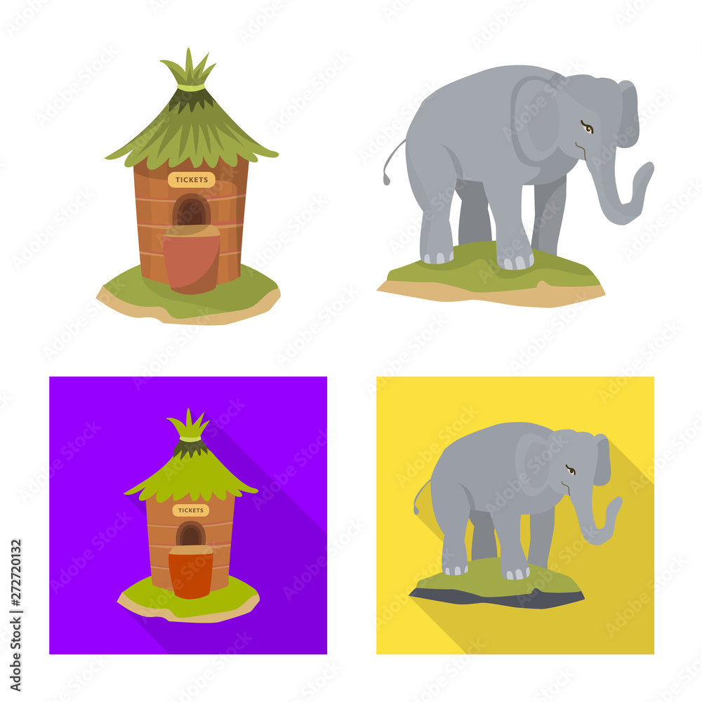 Vector illustration of nature and fun logo. Set of nature and entertainment vector icon for stock. Vector illustration of nature and fun logo. Set of nature and entertainment vector icon for stock.