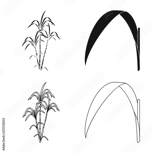 Isolated object of farm and agriculture  icon. Set of farm and technology vector icon for stock.