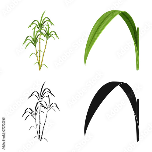 Isolated object of farm and agriculture  sign. Collection of farm and technology stock vector illustration.