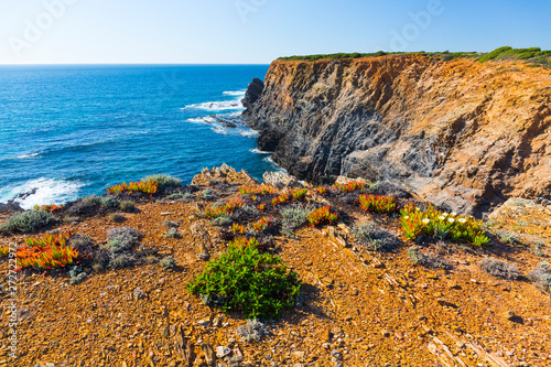 Zambujeira do Mar, Natural Park of Southwest Alentejo and Costa Vicentina, Alentejo, Portugal, Europe