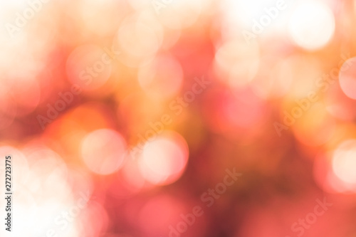 Abstract blur natural background, coral and orange. Design backdrop.