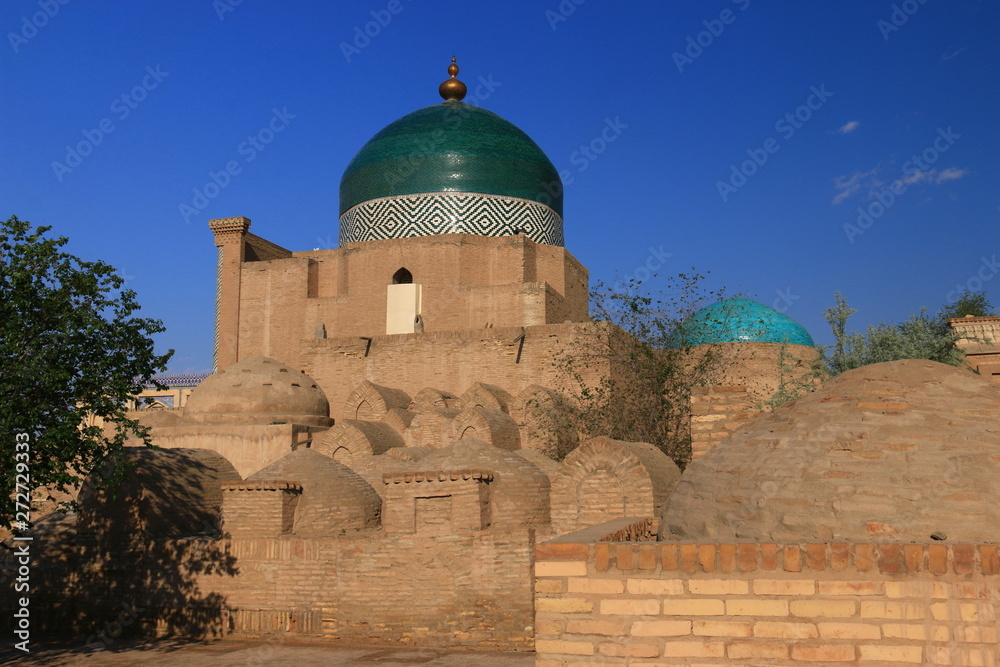 中央アジア　シルクロードの旅　ウズベキスタン　ヒヴァ　パフラヴァン・マフムド廟