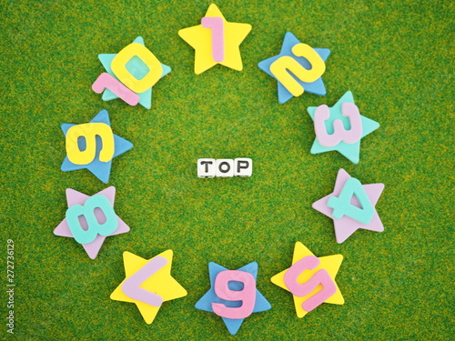 円になったTOP10という単語 photo