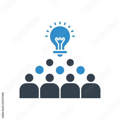 brainstorm concept icon