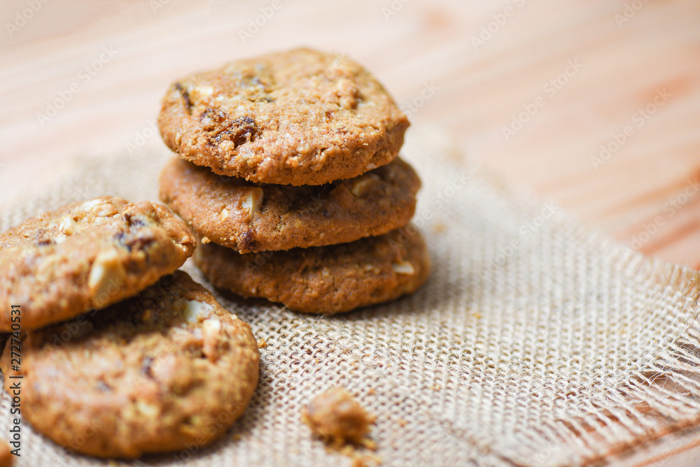 cookies dried currants and nut on the sack cookies dried currants and nut on the sack