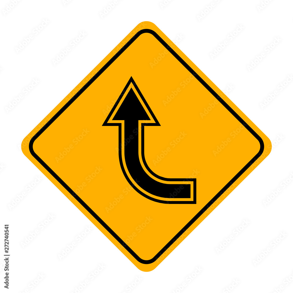 arrow road sign in yellow signage arrow road sign in yellow signage