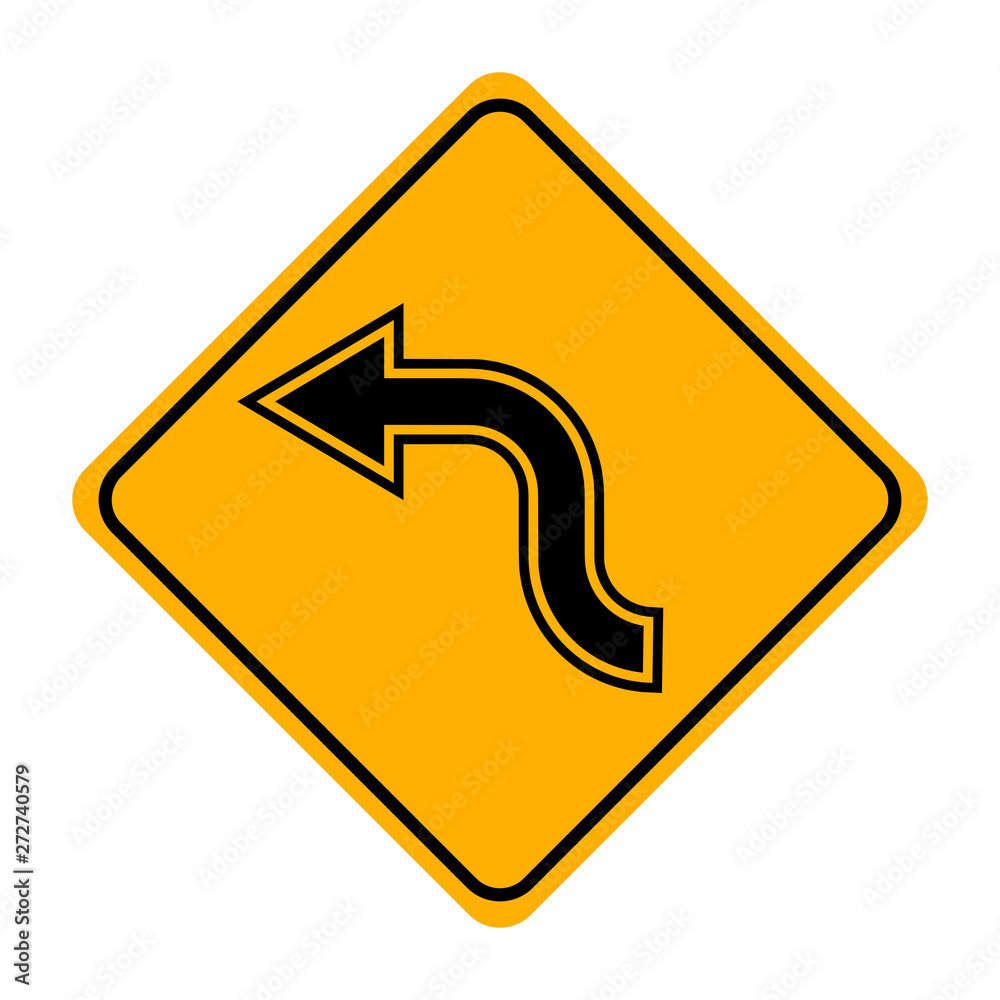 arrow road sign in yellow signage arrow road sign in yellow signage