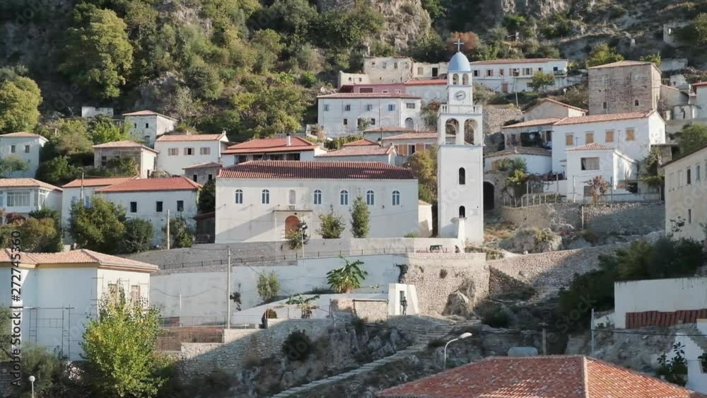 Dhermi village along the Albanian Riviera Dhermi village along the Albanian Riviera