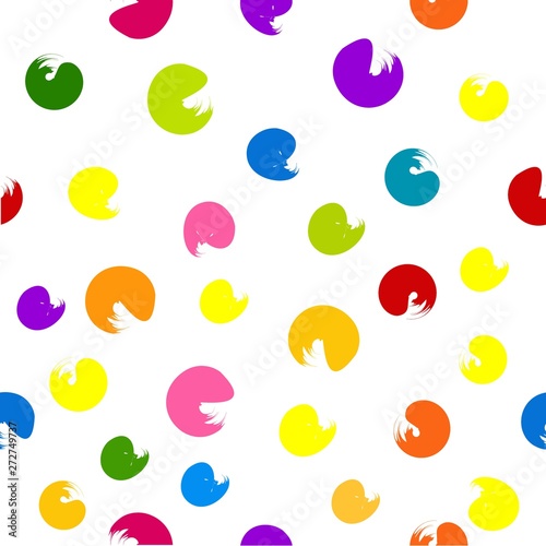 Sketchy hand-drawn points vector seamless pattern.Freehand drawing vector diffused spots. Wallpaper, paper, fabric, textile design