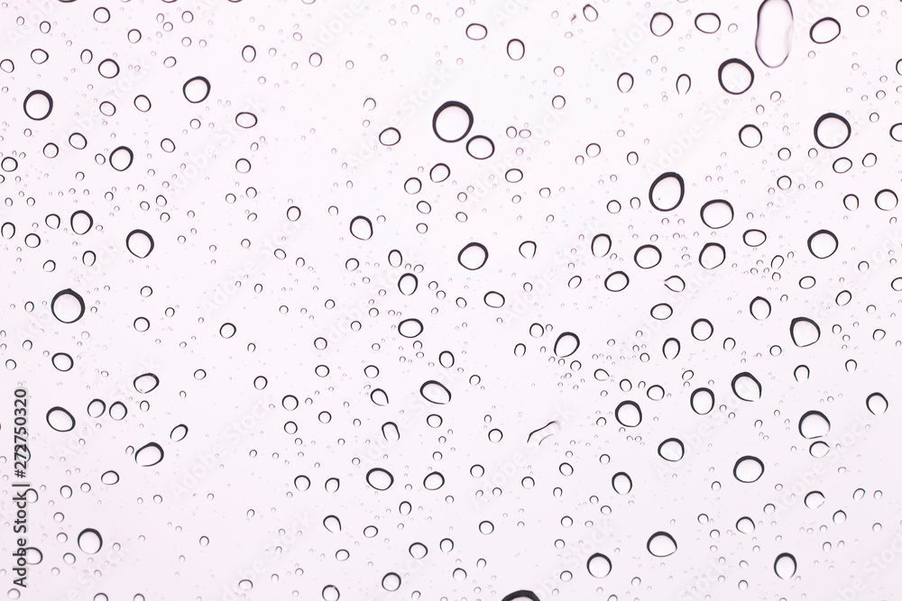 Background of water drops on glass. Background of water drops on glass.