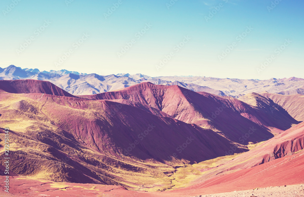 Fototapeta premium Rainbow mountain