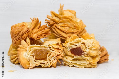 fried pastries traditional sweets of the Argentine gastronomy photo