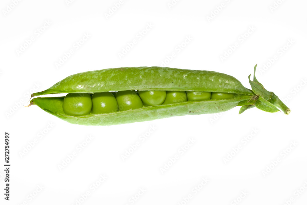 peas isolated on white background peas isolated on white background