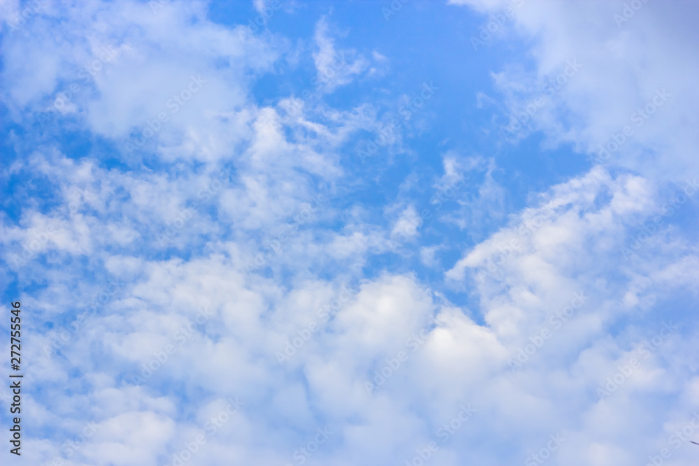 Blue sky with clouds. nature background Blue sky with clouds. nature background