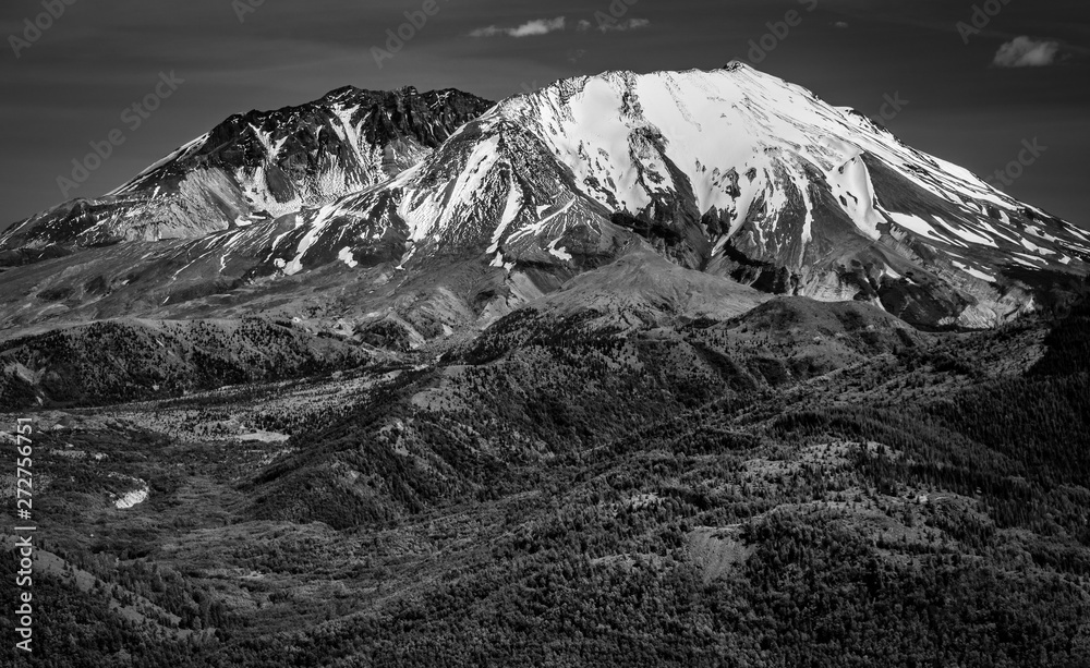 Mount Saint Helens From Elk Rock Viewpoint