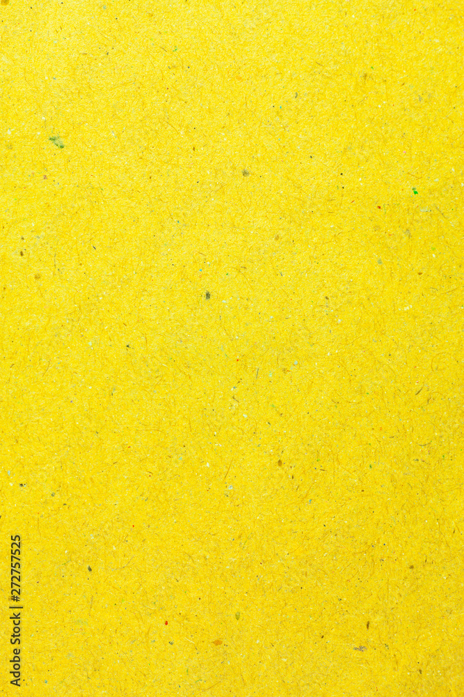 Fototapeta premium Recycle yellow paper background.